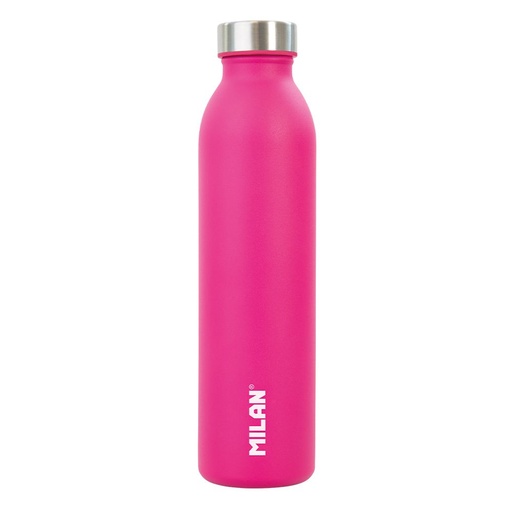 [643020ACDP] BOTELLA MILAN 643020ACDP ISOTÉRMICA ACERO INOXIDABLE 0.59 L. ACID ROSA