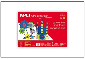[12769] GOMA EVA APLI 12769 400x600x2MM BLANCO 5UN