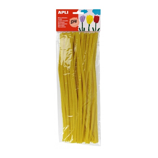 [13272] LIMPIAPIPAS APLI 13272 AMARILLO 50UN