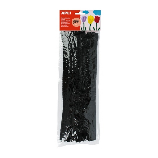 [13276] LIMPIAPIPAS APLI 13276 NEGRO 50UN
