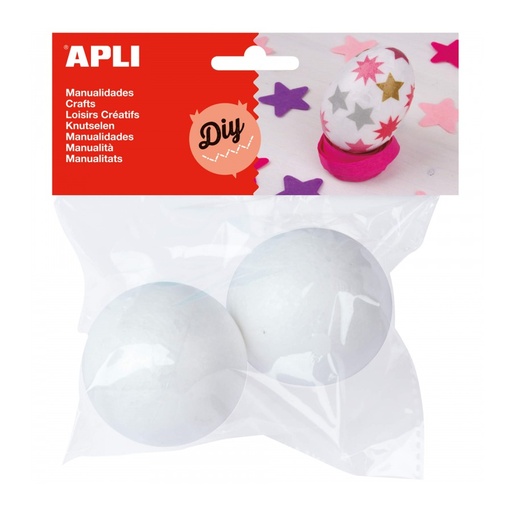 [13280] BOLAS APLI 13280 Ø60MM POREXPAN 2UN