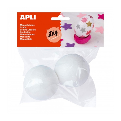 [13476] BOLAS APLI 13476 Ø70MM POREXPAN 2UN