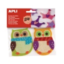 FIELTRO APLI 13787 FORMAS BUHOS 2UN
