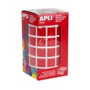 GOMETS APLI 12477 15x15 CUADRADO ROJO 2832UN
