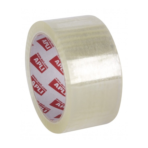 [11590] ROLLO PRECINTO APLI 11590 PVC TRANSPARENTERENTE 48x66 SIN RUIDO