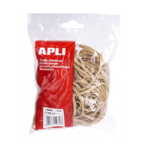 [12858] GOMAS APLI 12858 160x3 ELASTICAS 100GR