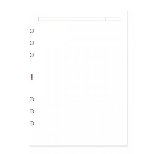 [1984293] AGENDA ANILLAS FINOCAM 1984293 R542 REC.LISO BLANCO 500
