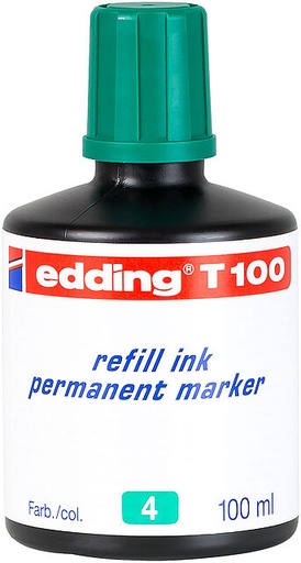 [T100-04] TINTA  EDDING T100-04 VERDE