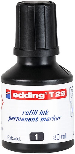[10T25-01] TINTA EDDING T25-01  30ML NEGRE