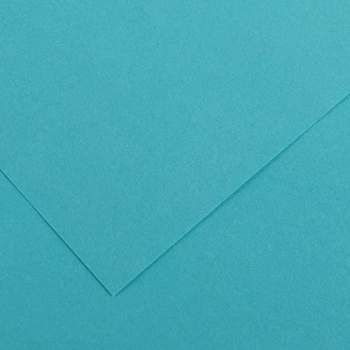 [200040204] Hoja 29,7x42 (50) Guarro Cart IRIS 185g Azul Turquesa