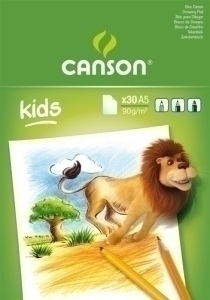 [400015581] BLOC CANSON 14,8X21 KIDS DIBUJO 90G