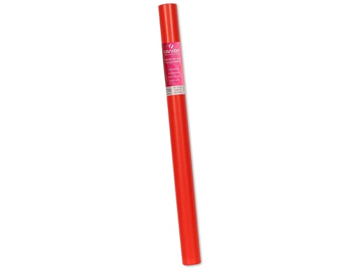 [200992662] Rollo 50x500 (10) Canson Seda 20g Rojo