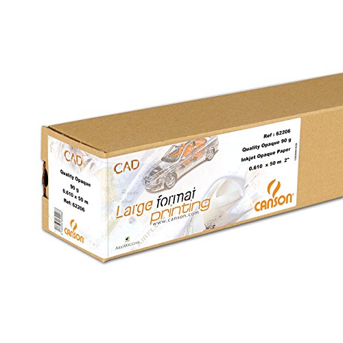 [C200062206] Rollo 61x5000 Canson Quality Opaque Calandr 90g