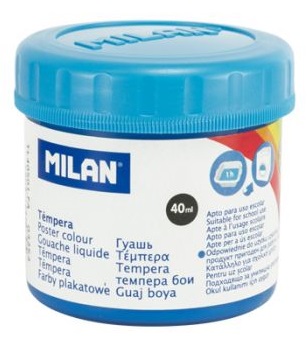 [0325206] TEMPERA MILAN 0325206 40ML COLOR CIAN