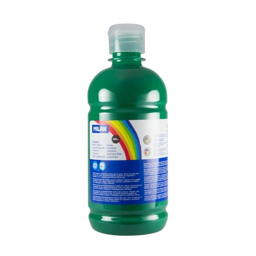 [03661] TEMPERA MILAN 03661  500ML VERDE OSCURO