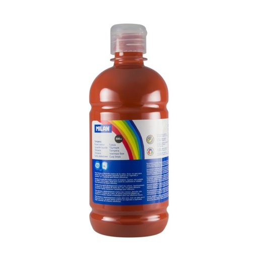[03670] TEMPERA MILAN 03670  500ML  MARRÓN