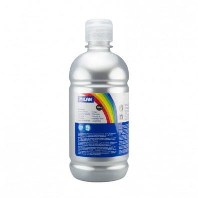 [03691] TEMPERA MILAN 03691  500ML PLATA
