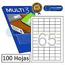[04716] ETIQUETES MULTI 3 04716 38X21.2 MM. 100