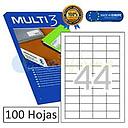 [04717] ETIQUETES MULTI 3 04717 48.5X25.4 MM. 10