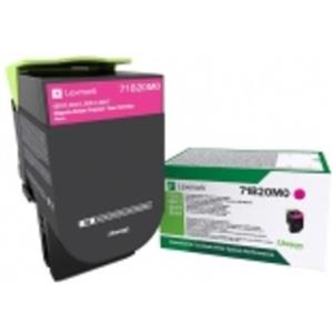 [71B20M0] TONER LEXMARK71B20M0T CS/CX 317/417(23K)M RETORNABLE MAGENTA CS/CX 517