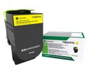 TONER LEXMARK71B2HY0LEX.T.CS/CX 417/517 (35K) YEL ALTO RENDIM.RETORNAB. AMARILLO