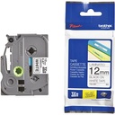 CINTA BROTHER TZE231 P-TOUCH 12MM B/N LAMINADA 8MX12MM (TZE231)