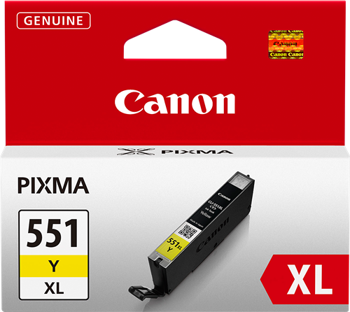 [CAN22376BA] CARTUCHO CANON6446B004  CLI-551XL AMARILLO BLISTER PIXMA IP7250(6446B004)