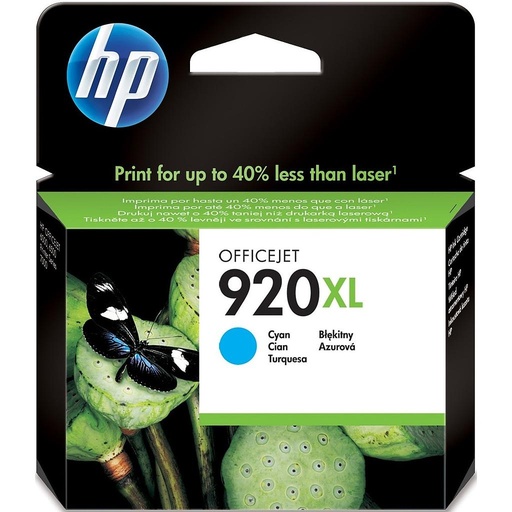 [CD972AE] CARTUCHO HP CD972AE 920XL   CYAN 700 PAG.