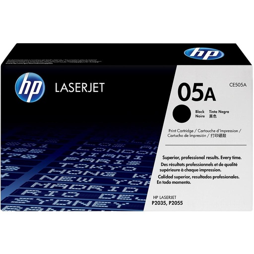[CE505A] TONER HP CE505A LASER P2035/P2055 (23K) NEGRO