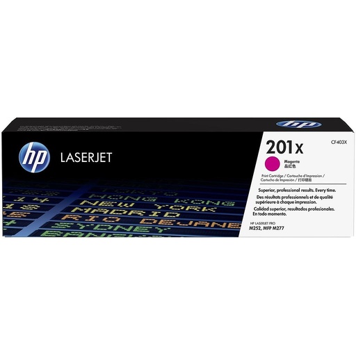[CF403X] TONER HP CF403X 201X MAGENTA (23K) LASER COLOR M252/MFP M277
