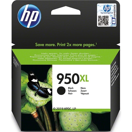 [CN045AE] CARTUCHO HP CN045AE Nº950XL NEGRO (2.300P)