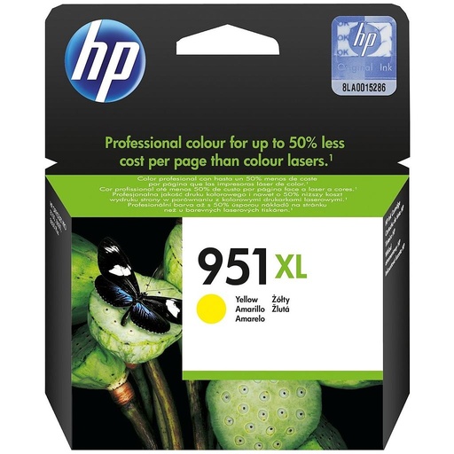 [CN048AE] CARTUCHO HP CN048AE Nº 951XL AMARILLO (1500P)