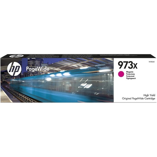 [F6T82AE] CARTUCHO HP F6T82AE 973X PAGEWIDE MAGENTA #F6T82AE (82ML)