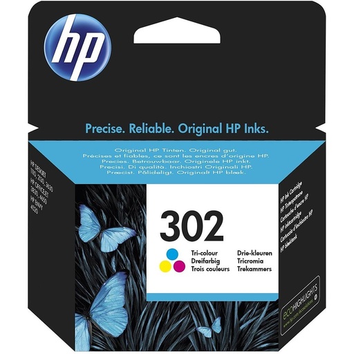 [F6U65AE] CARTUCHO HP F6U65AE  Nº302 TRI-COLOR