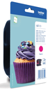 CARTUCHO BROTHER LC123MBP MFC-J4410DW MAGNT (600P) ALTA DURACION MAGENTA