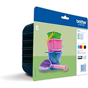 [LC221VALBP] PACK BROTHER LC221VALBP   MFC-J880DW DCP-J562DW (260P)(BK/C/M/Y)
