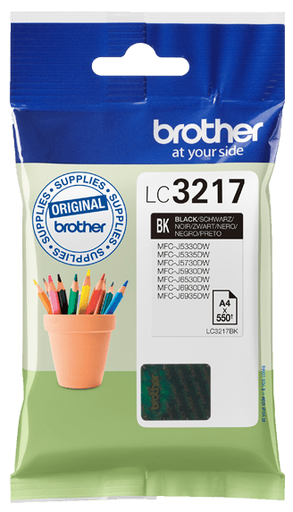 [LC3217BK] CARTUCHO BROTHER LC3217BK  MFC-J6530DW NEGRO MFC-J6930DW (550P)