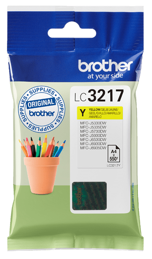 [LC3217Y] CARTUCHO BROTHER LC3217Y  MFC-J6530DW AMARI MFC-J6930DW (550P)