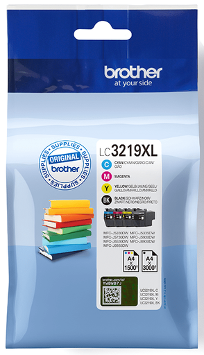[LC3219XLVAL] CARTUCHO BROTHER LC3219XLVAL   MFC-J6530DW MFC-J6930DW(3K/15K)(BK/C/M/Y))