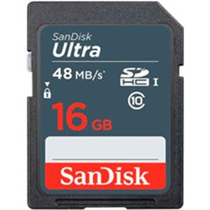 [SDUNB016GGN3IN] TARJETA SANDISK SDSDUNB-016G-GN3IN ULTRA SDHC 16GB UHS-I CL10 48MB/S