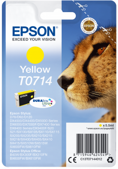 [T071440] CARTUCHO EPSON T071440 AMARILLO STY.D78/DX4000/4050 (55ML)