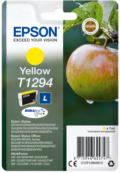 [T129440] CARTUCHO EPSON T129440 AMARILLO SX420W SX425W/ OFFICE BX305F (7ML)
