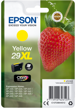 [T299440] CARTUCHO EPSON T299440 C.CLARIA HOME 29XL AMARILLO XP435/330/335/332/430/235/432