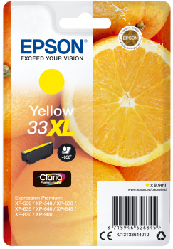 [T336440] CARTUCHO EPSON C13T33644012C.CLARIA PREM.33XL AMARI XP830/635/630/530