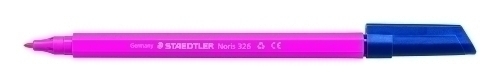 [326-20] ROTULADOR STAEDTLER 326-20 NORIS CLUB 326 ANTISECADO MAGENTA