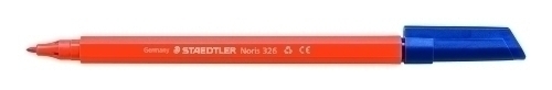 [326-4] ROTULADOR STAEDTLER 326-4 NORIS CLUB 326 ANTISECADO NARANJA