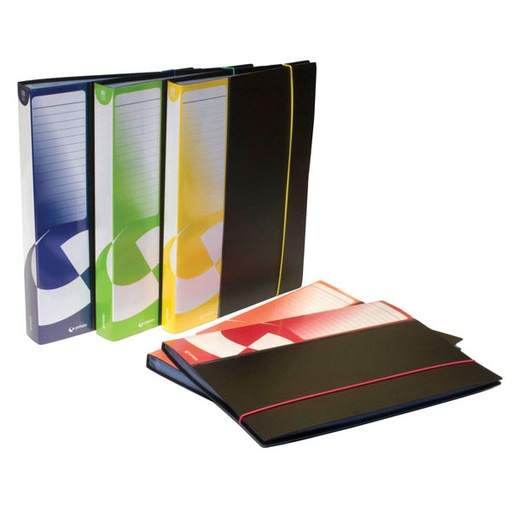[39709010] CARPETAS FUNDAS GRAFO 39709010 POLIURO FOLIO 100 FUNDAS C/TARJET.AZUL