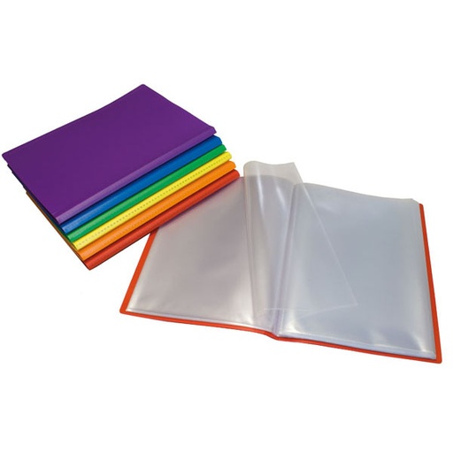 [01450135] CARPETAS FUNDAS GRAFO 01450135 POLIPLAS 20F. FOLIO PARCHIGRAF VIOLE