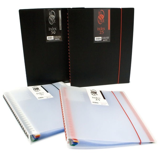 [39442510] CARPETAS FUNDAS GRAFO 39442510   25F. EXTR IN&OUT "INDEX" NEGRA