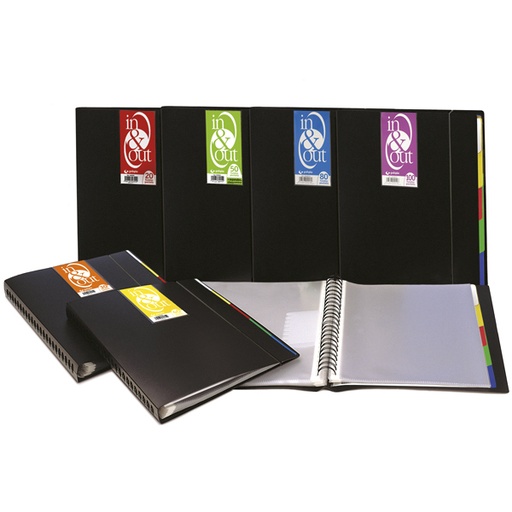 [39404010] CARPETAS FUNDAS GRAFO 39404010   40 F.   EXTRAIBLES "IN&OUT"